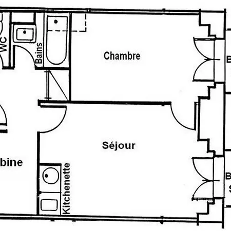 Appartement 4 Pers. à Luchon - Balcons Sud, Parking Et Proximité Thermes Et Commerces - Fr-1-313-151 *