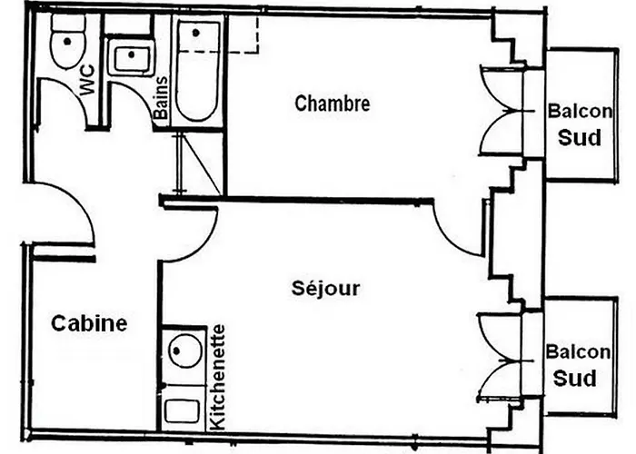 Apartment 4 Pers. A Luchon - Balcons Sud, Parking Et Proximite Thermes Et Commerces - Fr-1-313-151 *